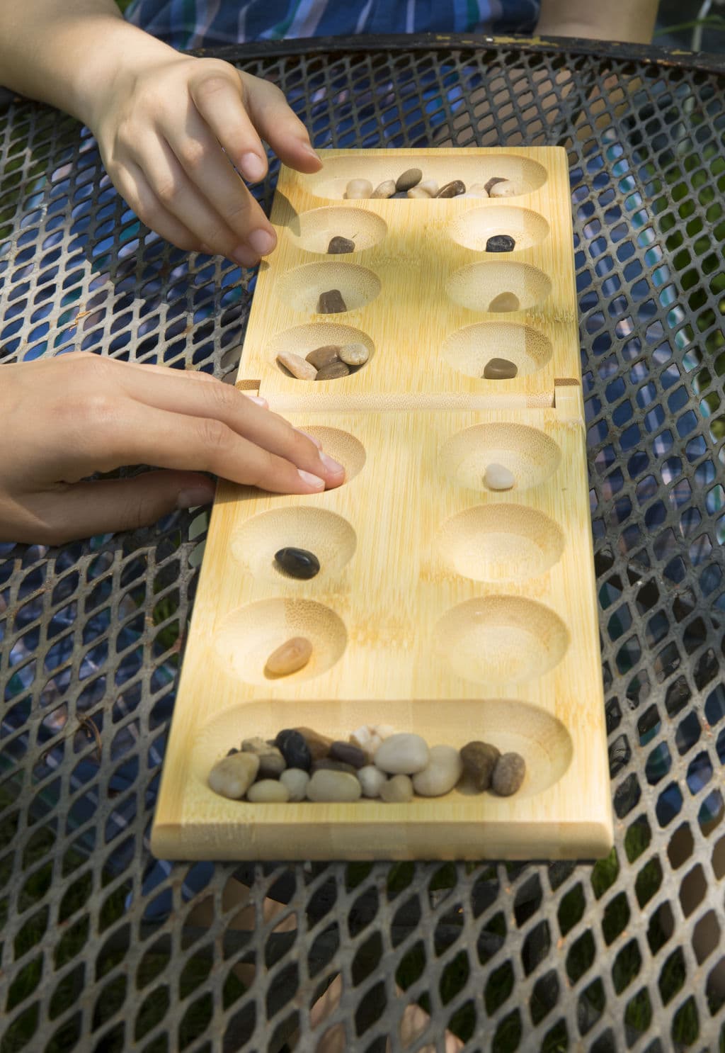 Древна африканска игра Mancala - снимка 3