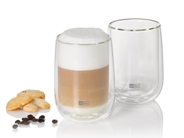 AdHoc Двустенни чаши 400 мл. - Duo Glass - 2 бр. - снимка 2
