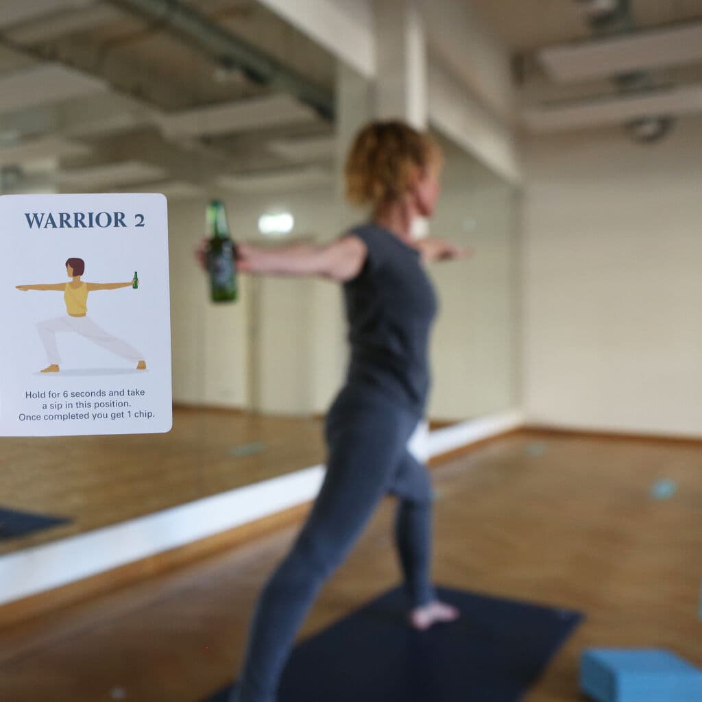 Парти игра Beer Yoga - снимка 3