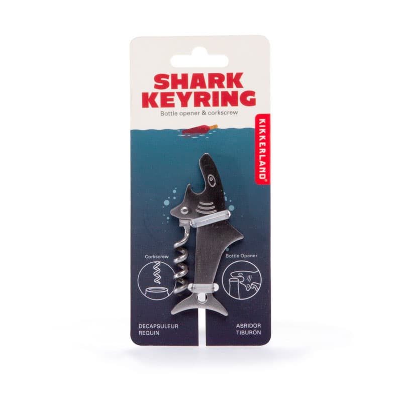 Ключодържател с отварачка и тирбушон Shark - снимка 3