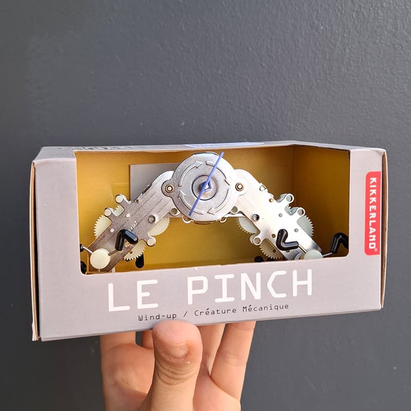 Механична навиваща се играчка Le pinch - снимка 4