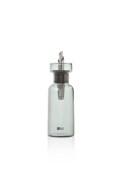 AdHoc Бутилка с дозатор за олио или оцет AromaPour, 120мл - сив - снимка 3