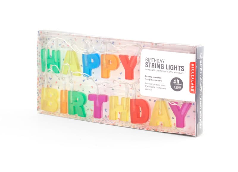 Гирлянд със светещи букви Happy Birthday - снимка 4