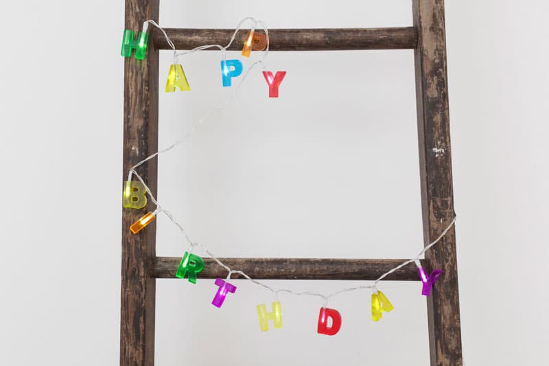 Гирлянд със светещи букви Happy Birthday - снимка 5