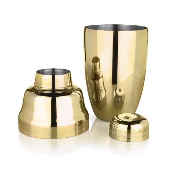 VISKI Шейкър за коктейли “HeavyWeight - Gold“ - 500мл. - снимка 2