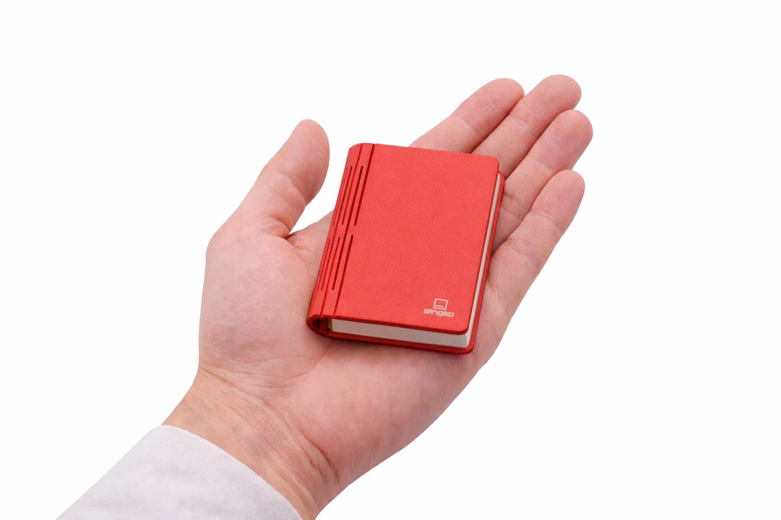 GINGKO Смарт лампа “Super Mini Book“ - цвят коралово червен - снимка 3