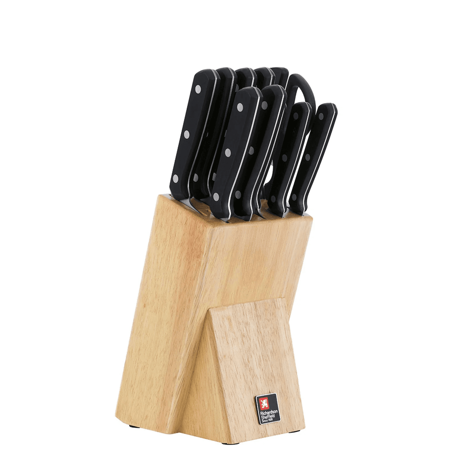 Richardson Sheffield Комплект ножове CUCINA 10 бр. в дървен блок