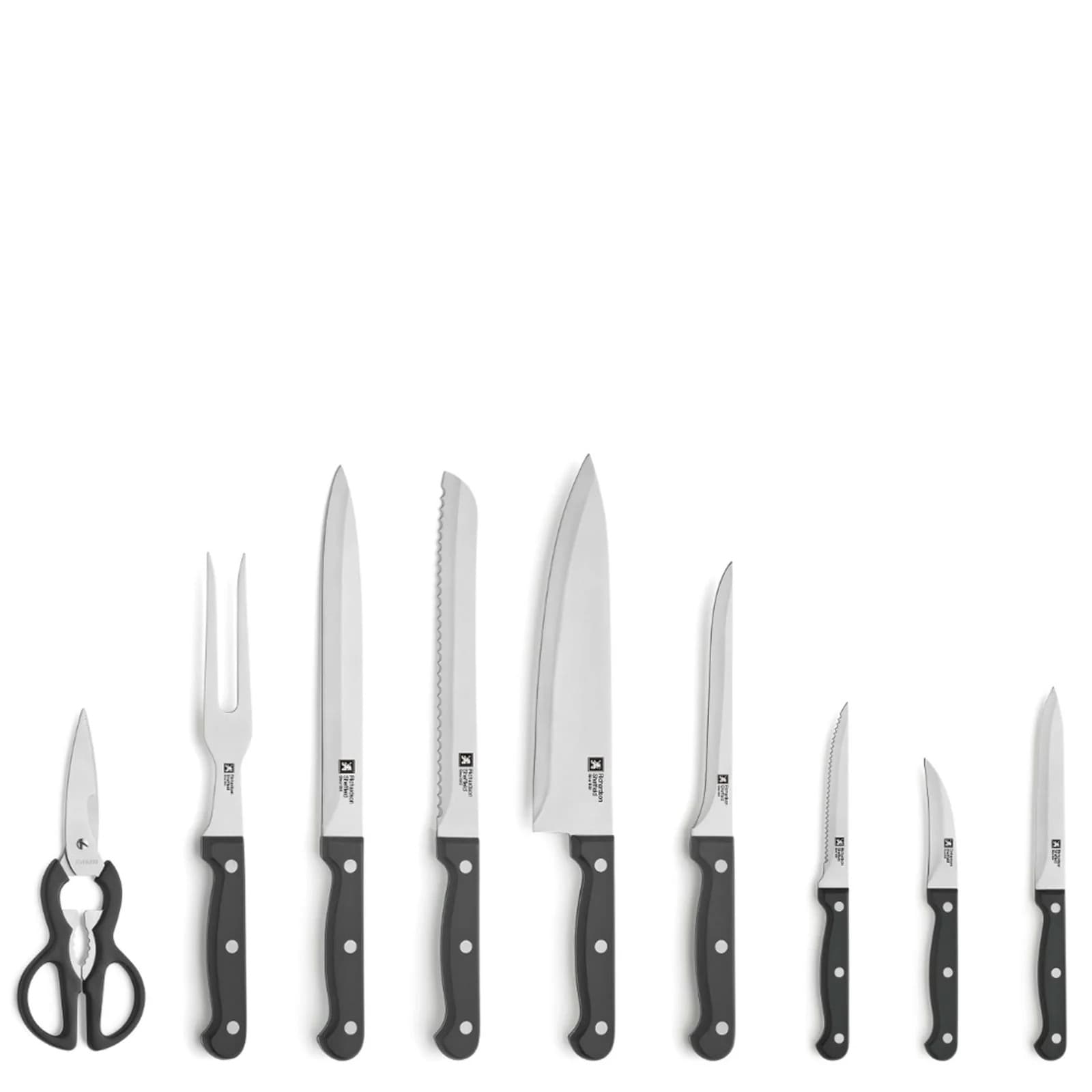 Richardson Sheffield Комплект ножове ARTISAN 9 бр. в дървен блок - снимка 2