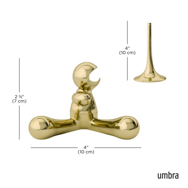 UMBRA Отварачка за бутилки RODEO BUDDY - цвят месинг - снимка 2
