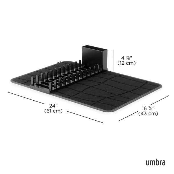 UMBRA Сушилник с приставка за прибори UDRY ULTRA - цвят черен - снимка 2