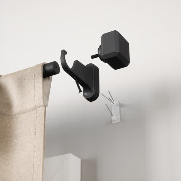 UMBRA Телескопичен корниз - GEO PIN-POINT - цвят черен мат - размер - 107-305 см. - снимка 5