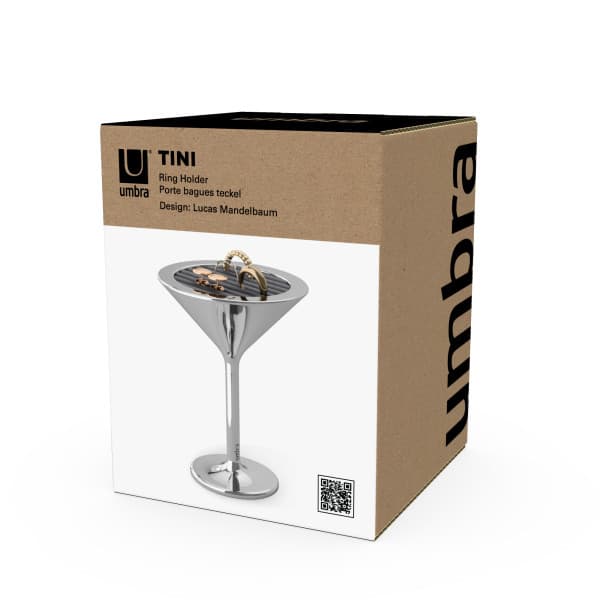 UMBRA Поставка за пръстени TINI MARTINI - цвят хром - снимка 5