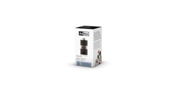 AdHoc Мини мелничка за сол и пипер MiniMill - 6 см. - черна - снимка 5