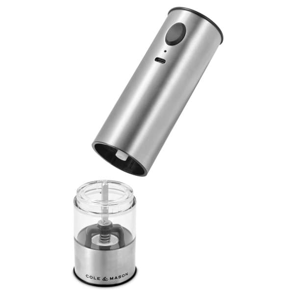 COLE & MASON Електрическа мелничка с USB за сол и пипер BATTERSEA - 21 см. - снимка 4