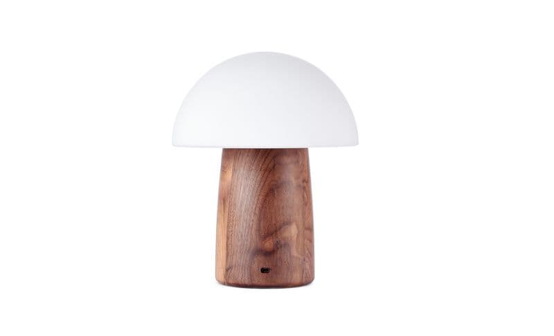 GINGKO Смарт лампа Alice Mushroom, L размер - орех - снимка 2