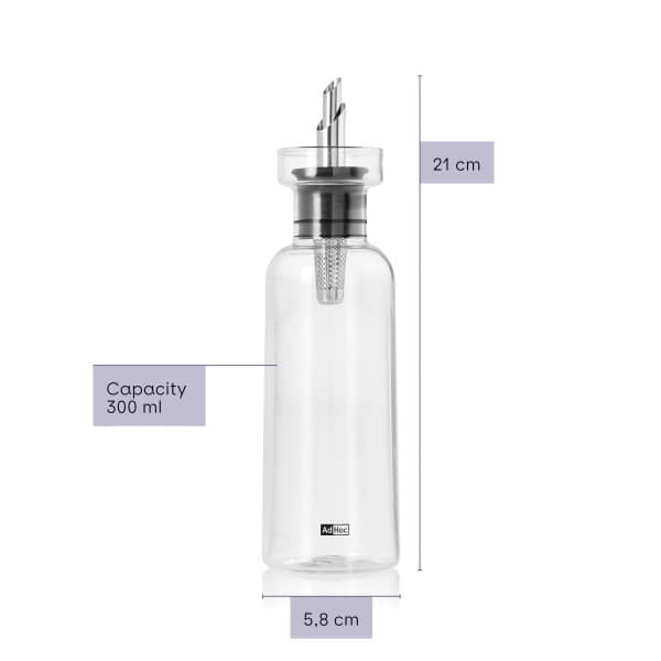 AdHoc Комплект за олио и оцет AromaPour, 300мл - снимка 3