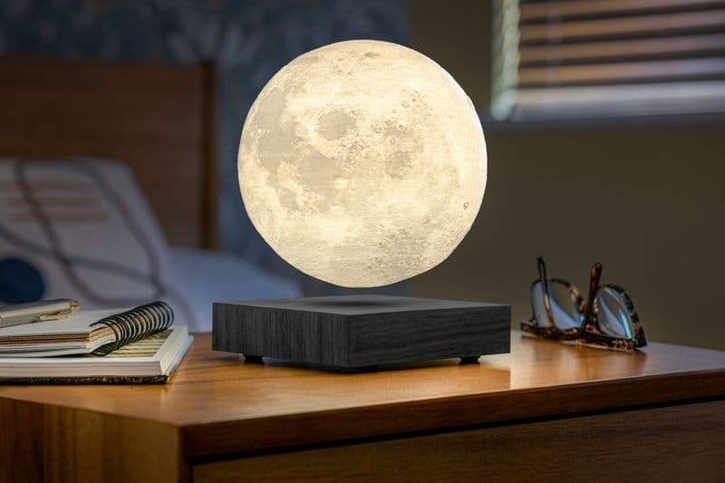GINGKO Левитираща смарт лампа MOON - цвят черен - снимка 4