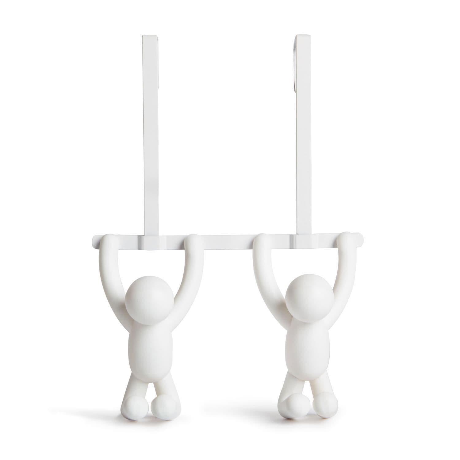 UMBRA Закачалка за врата “BUDDY“ – двойна – цвят бял