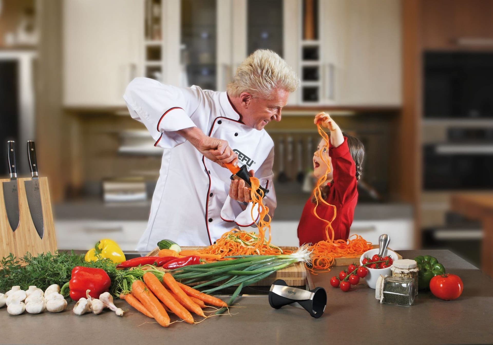 GEFU Резачка за плодове и зеленчуци – SPIRELLI