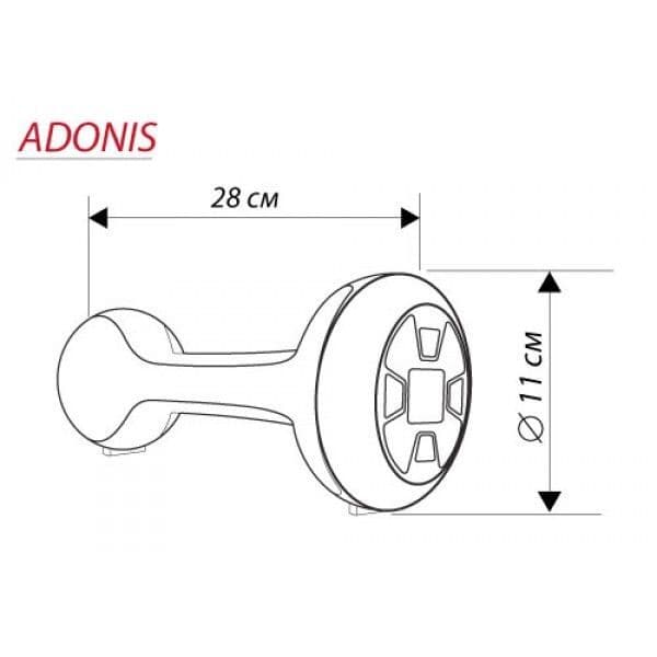CASADA Вибрираща гира  Adonis – 2 кг