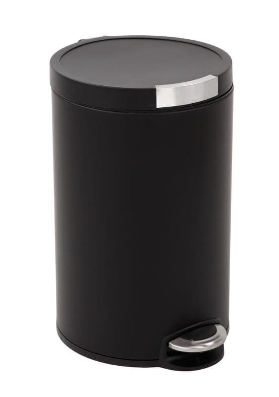 EKO Кош за отпадъци с педал “ARTISTIC“ - 20 литра - черен