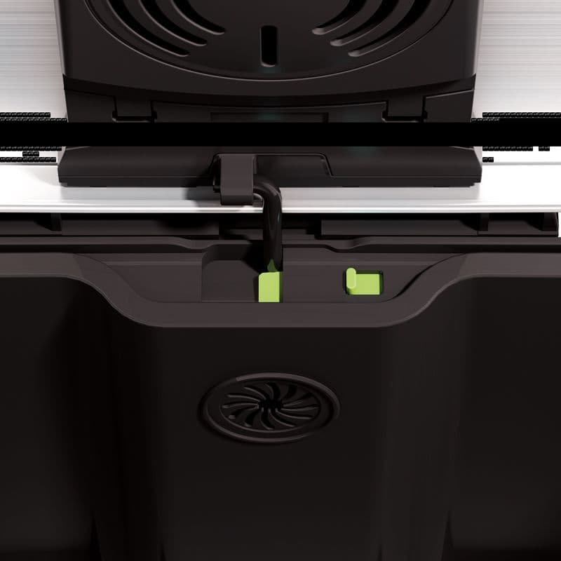 EKO Кош за отпадъци с педал “E-CUBE“ – 30 литра – мат