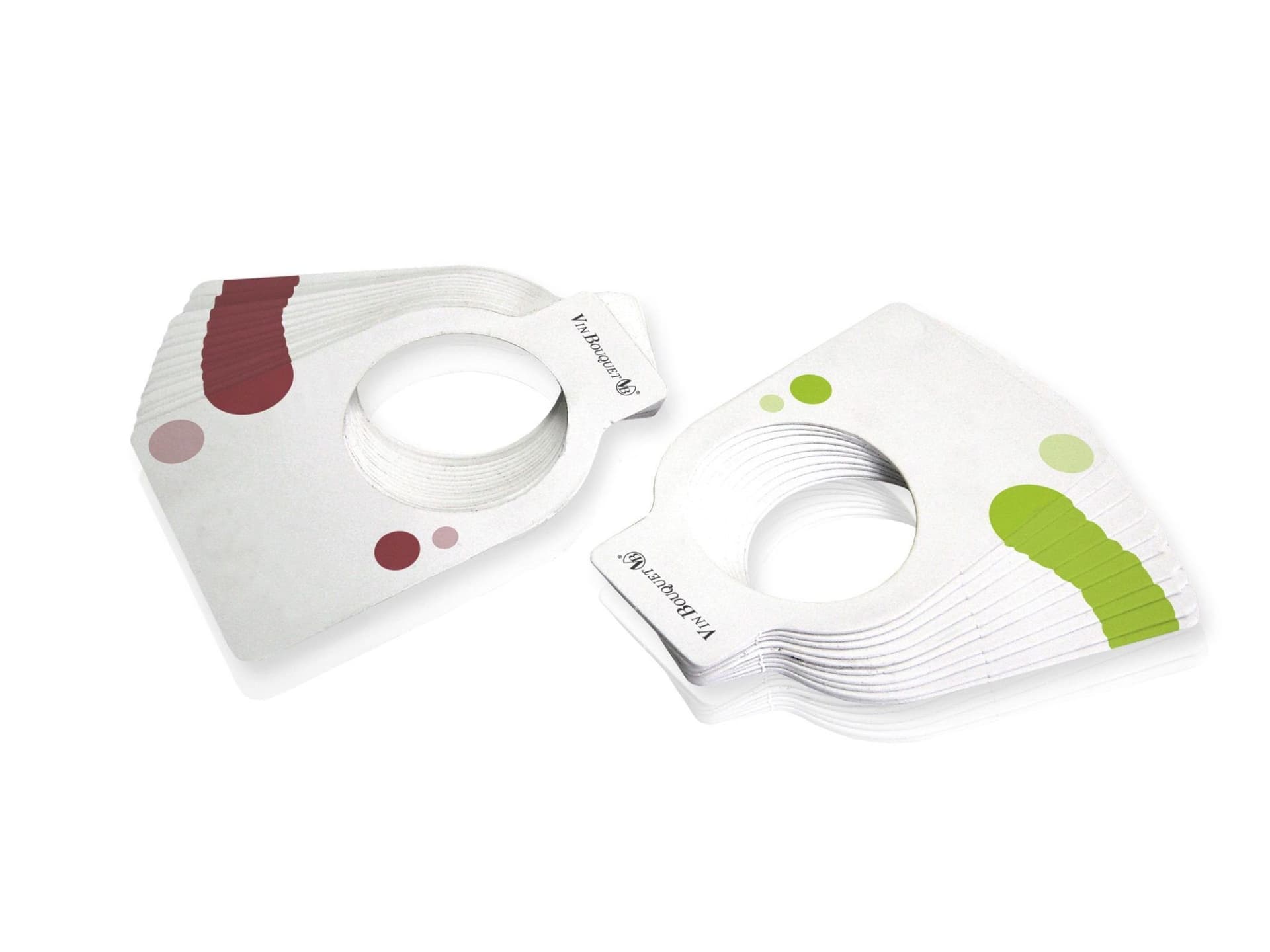 Vin Bouquet Етикети за бутилки 2×12 “ RED AND WHITE “ + маркер