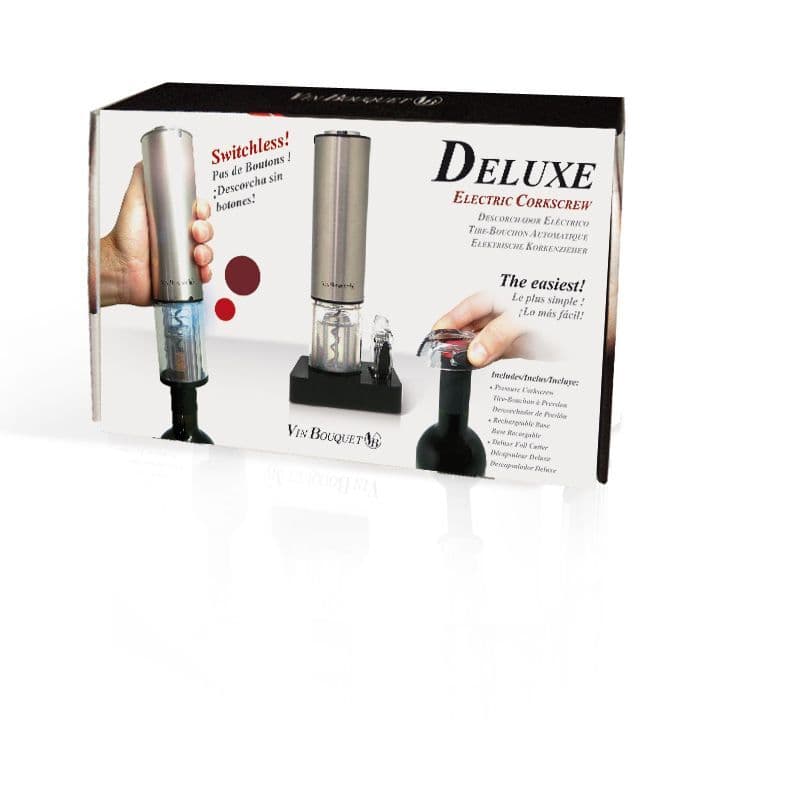 Vin Bouquet Сет електрически тирбушон „DELUXE“ – 3 – части