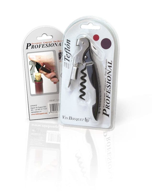 Vin Bouquet Професионален тирбушон с двоен лост