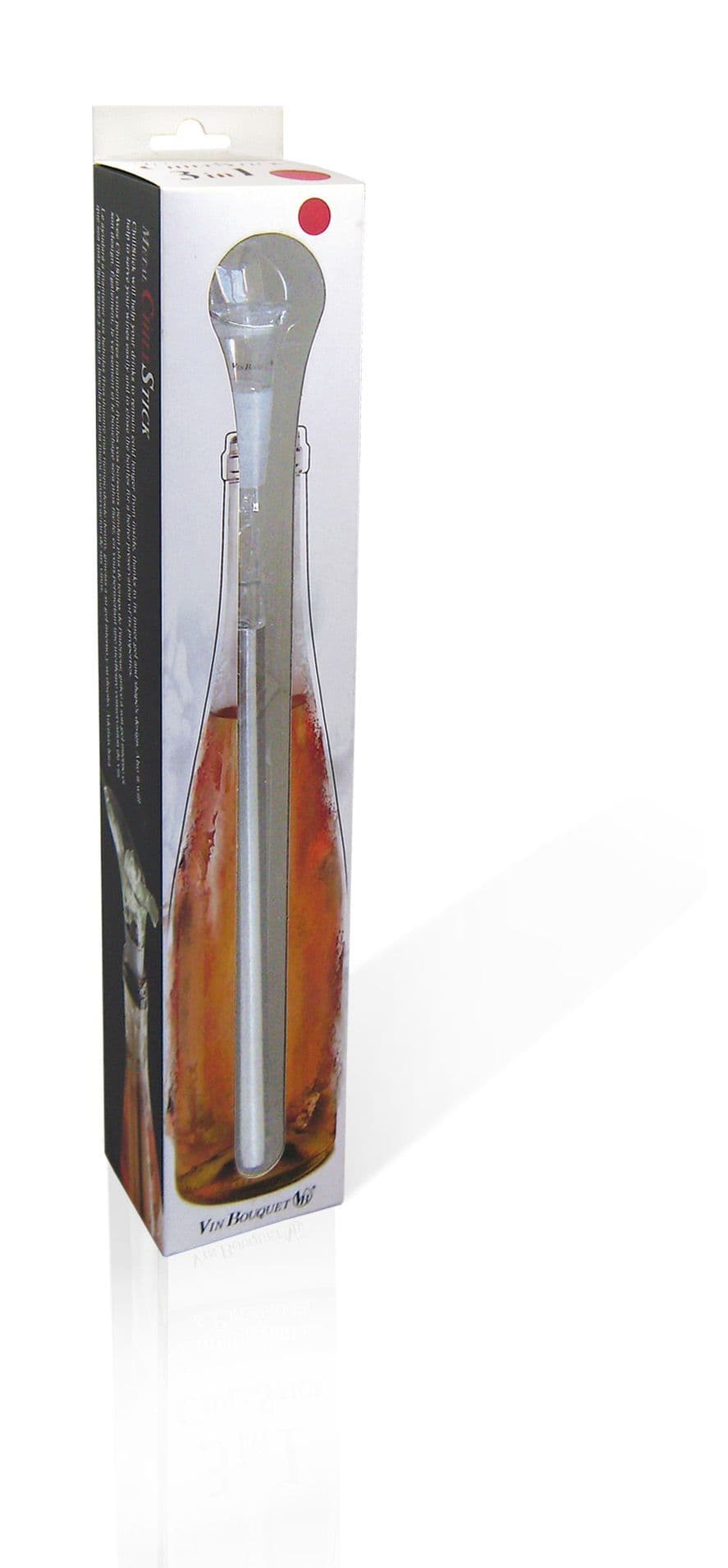 Vin Bouquet Метален охладител за напитки с гел „CHILL STICK“ – 3 IN 1