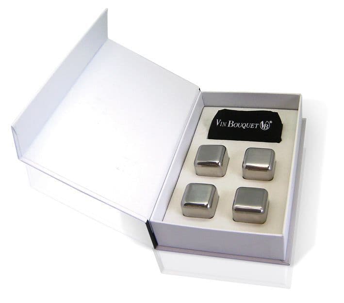 Vin Bouquet Сет стоманени охладители за напитки „ACE ROCKS“ – 4 бр.