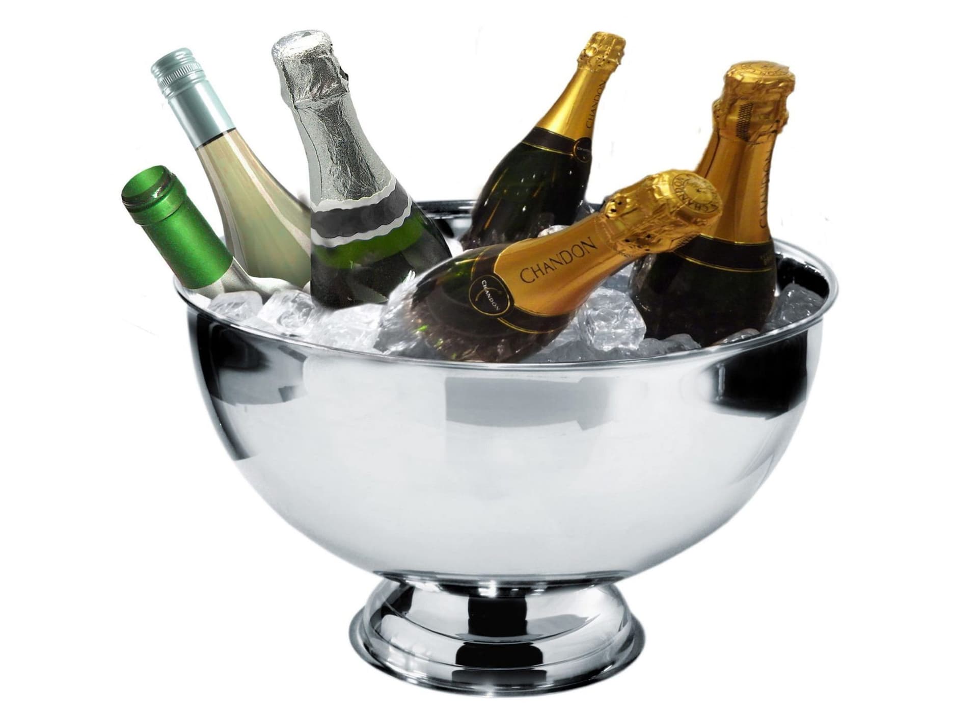 Vin Bouquet Стоманен охладител за бутилки - Ø 38 см