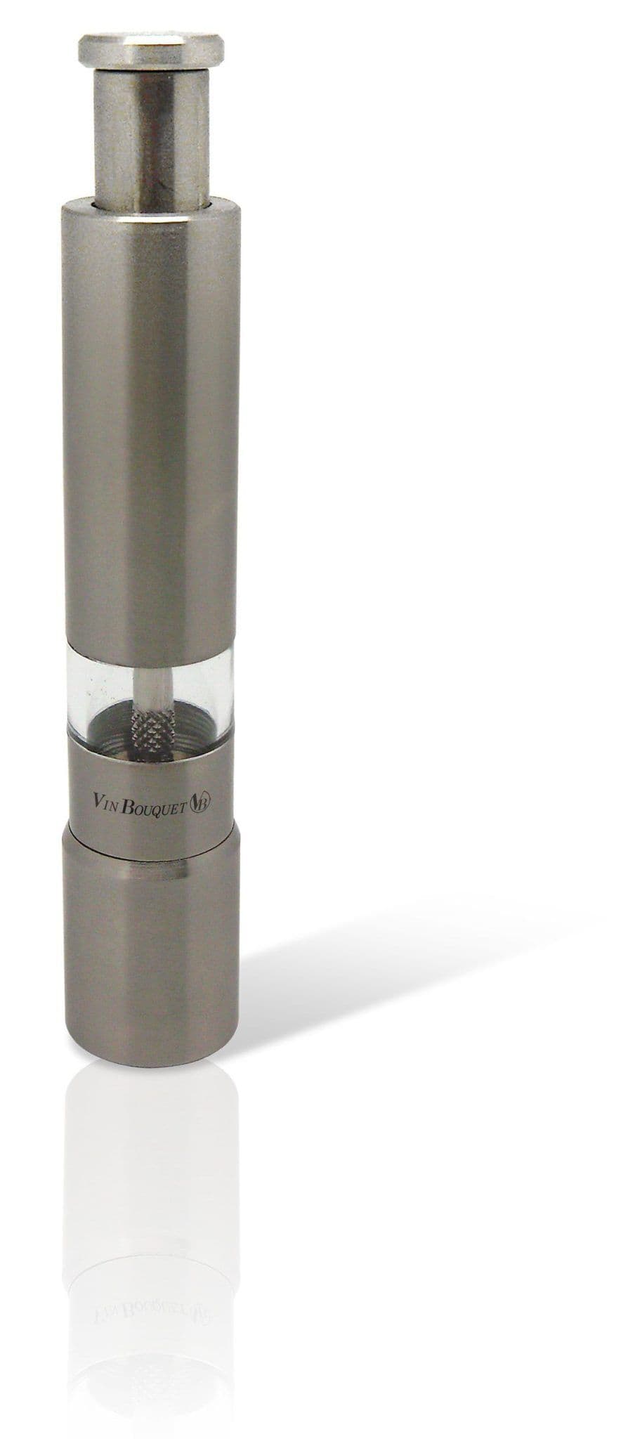 Nerthus Стоманена ръчна мелничка за сол или пипер