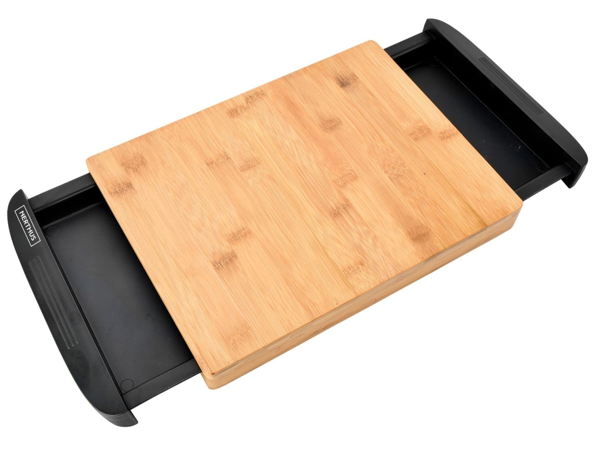 Nerthus Бамбукова дъска за рязане с две отделения