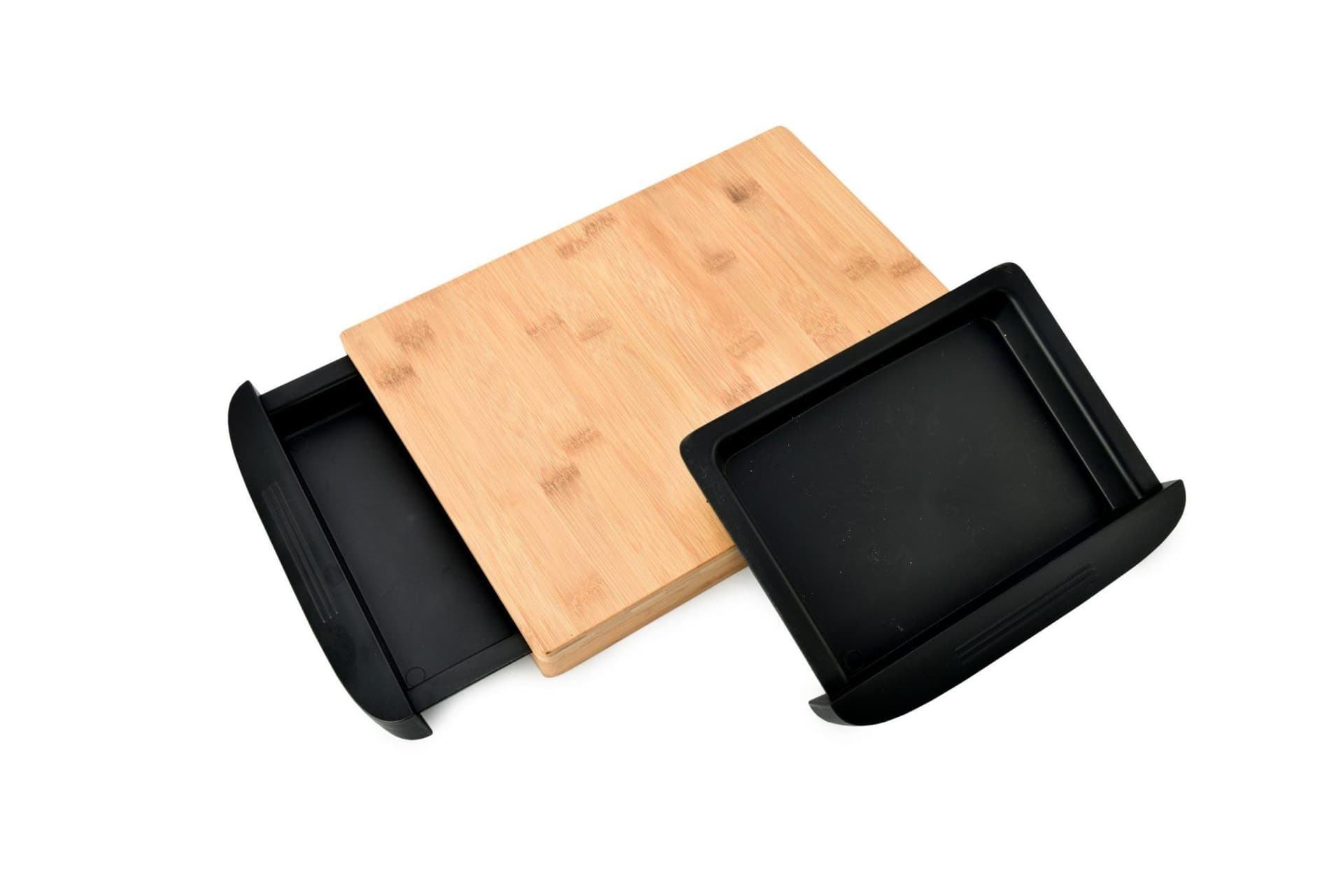 Nerthus Бамбукова дъска за рязане с две отделения