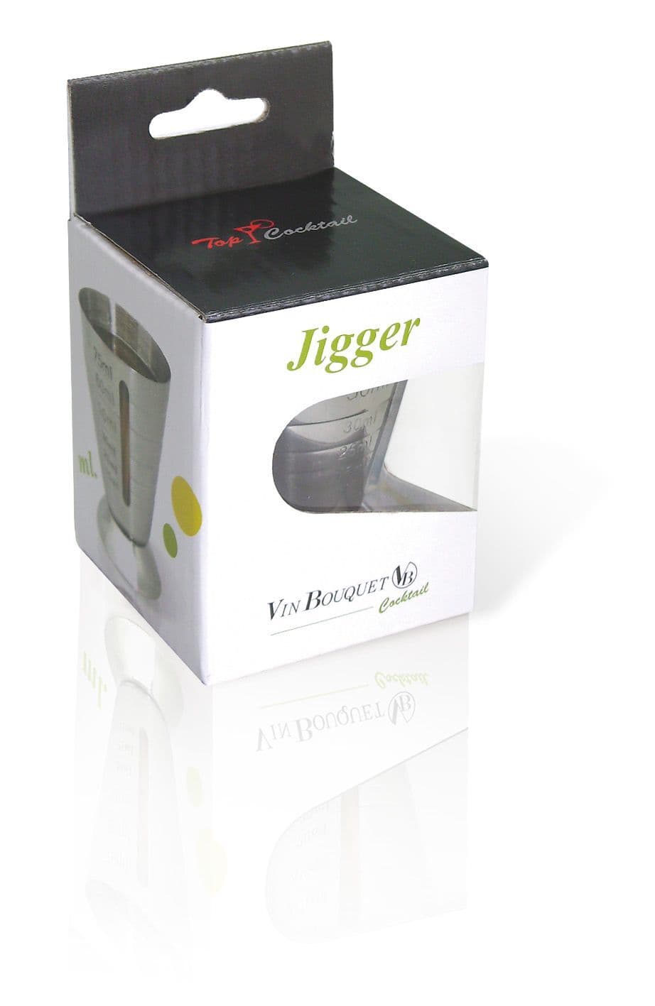 Vin Bouquet Професионален джигър мярка за коктейли „TOP COCKTAIL“ – 15/75ml