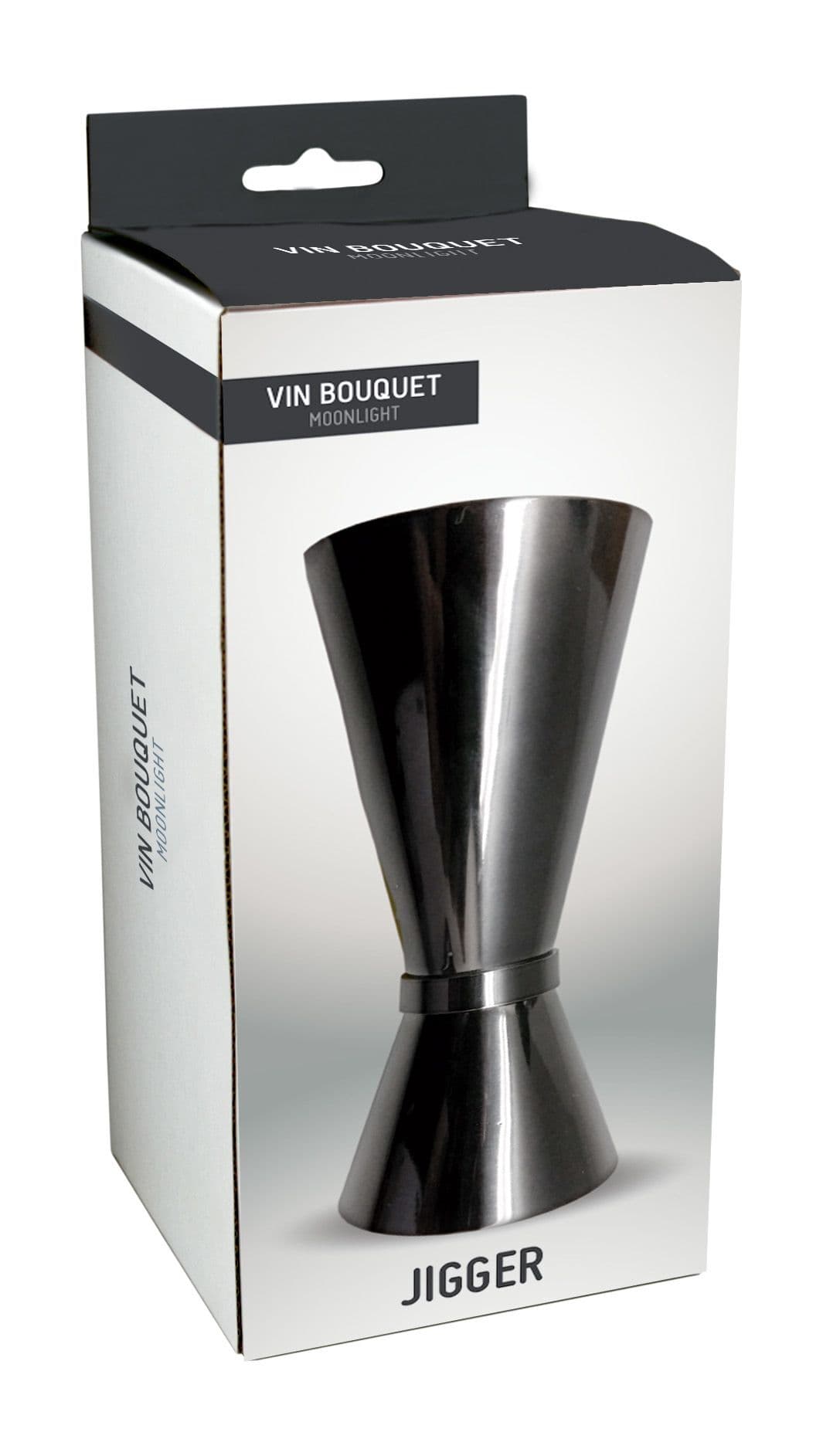Vin Bouquet Професионален джигър мярка за алкохол- 25/50 мл. – черен