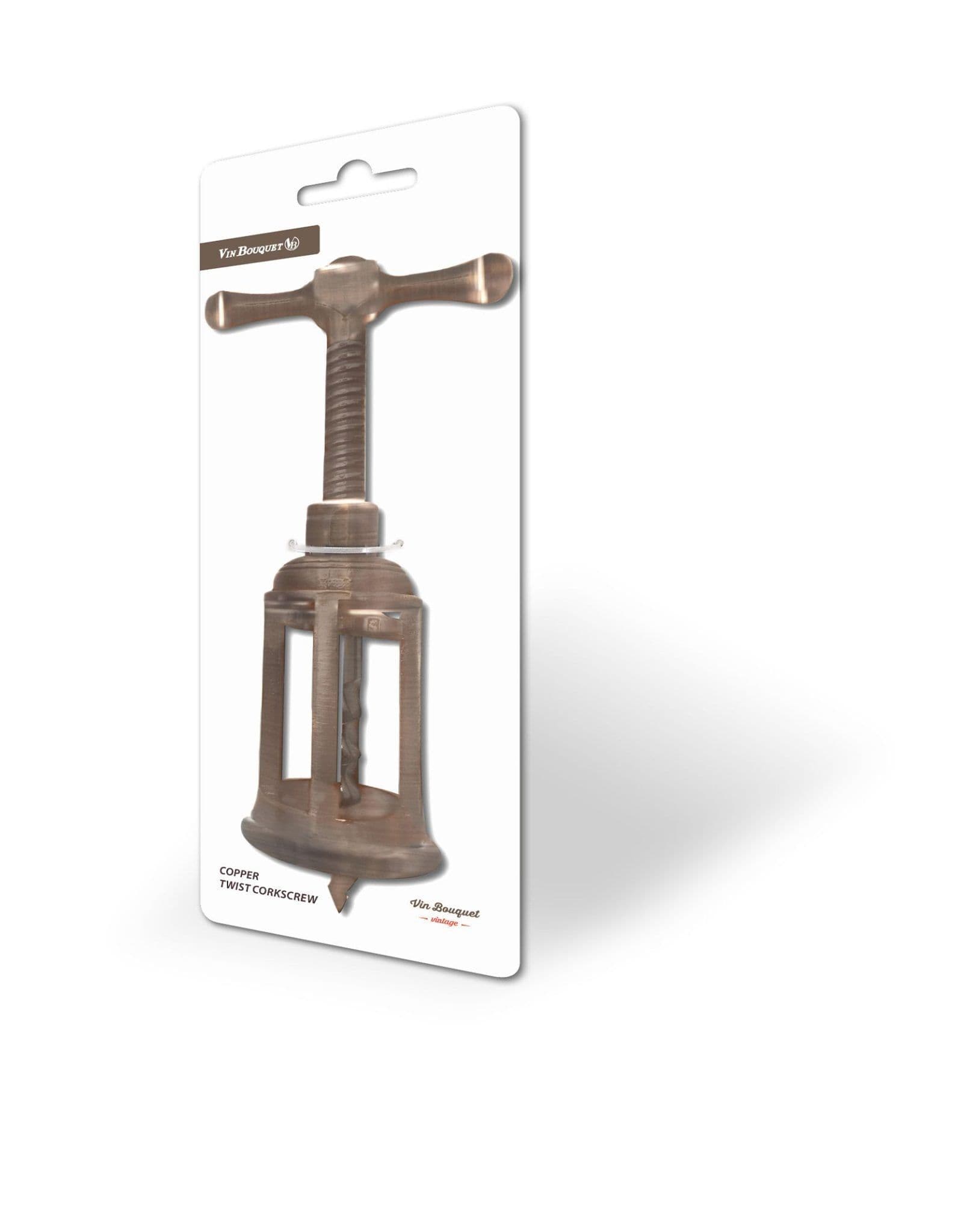 Vin Bouquet Меден тирбушон за вино – VINTAGE