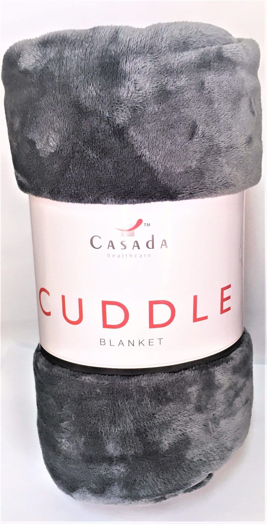 CASADA Одеяло от полар  – сиво – 150 х 200 см