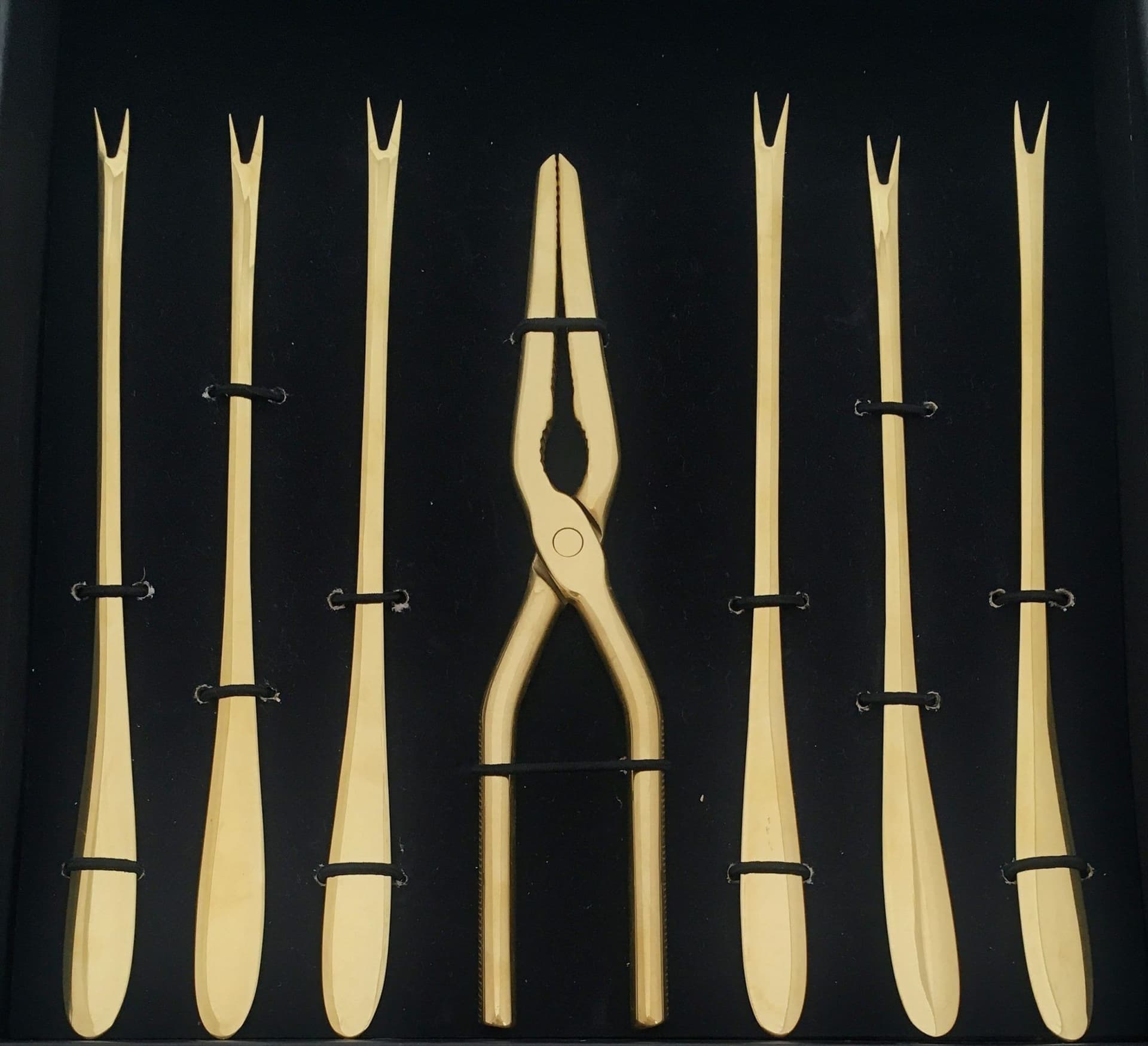 HERDMAR Комплект за морски дарове – 7 части – златно PVD покритие