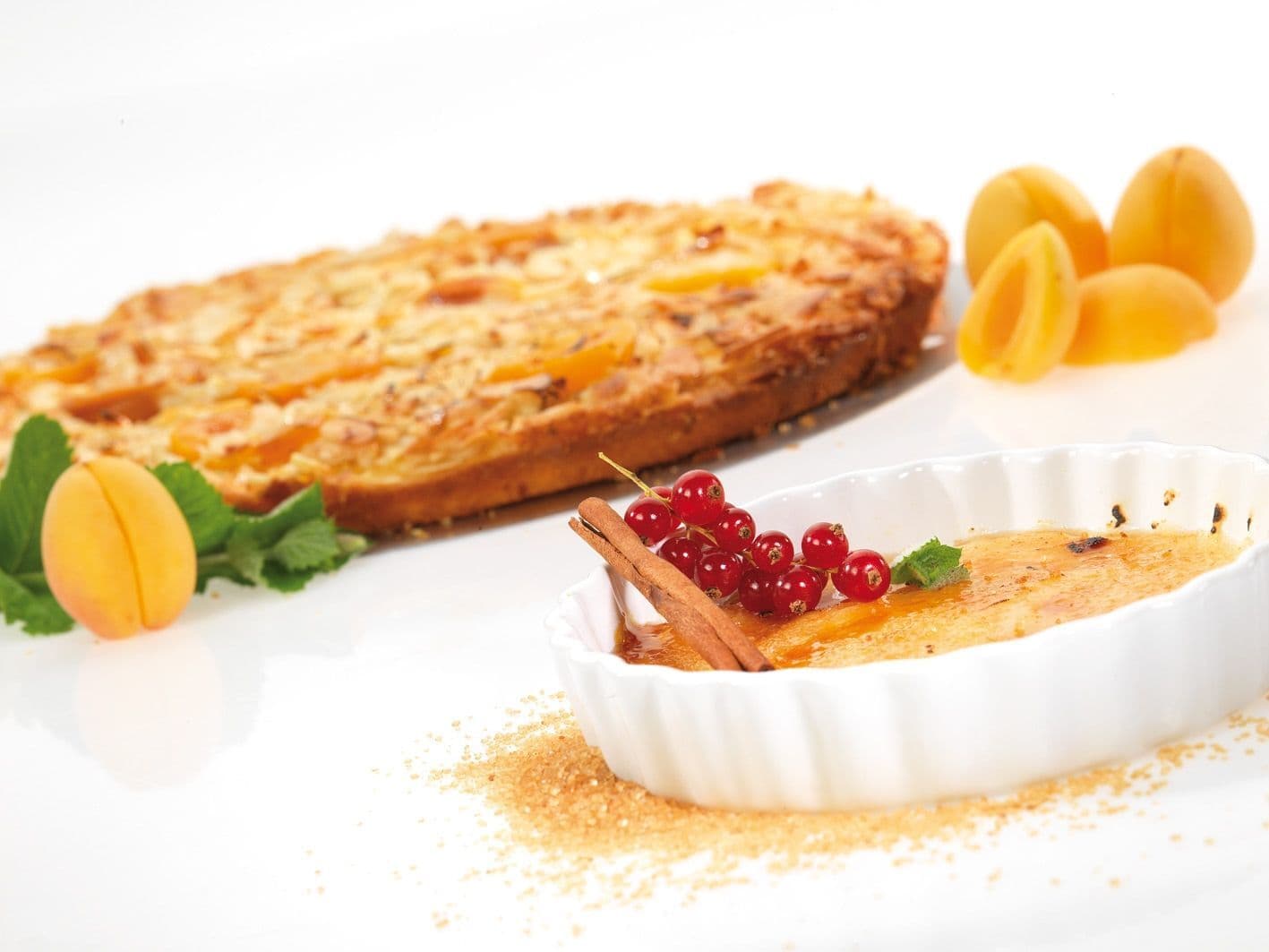 GEFU Сет за крем брюле CARMELLO от 5 части – газова горелка + 4 порцеланови купи