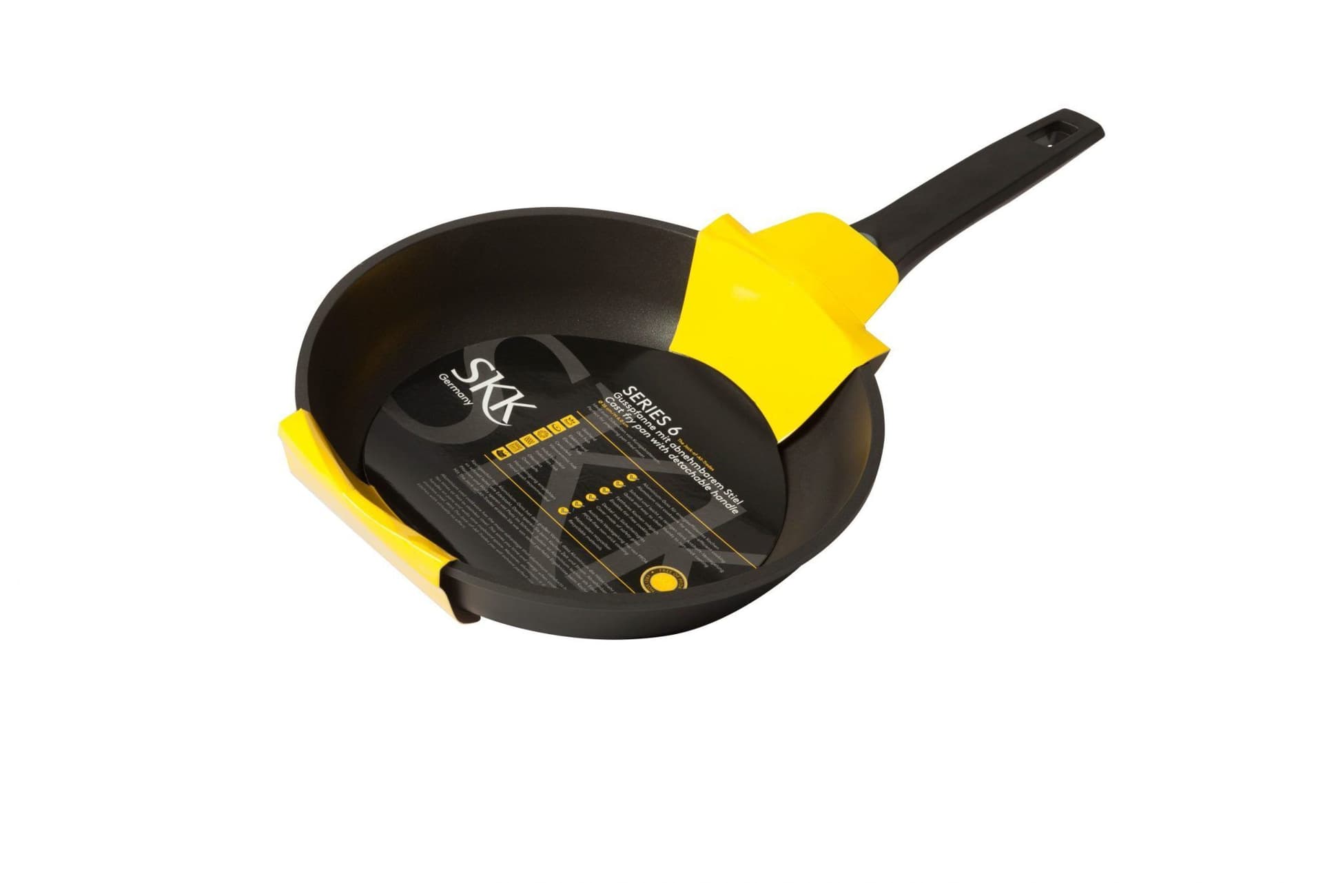 SKK Индукционен тиган с мобилна дръжка – h 6,5см – ∅ 32