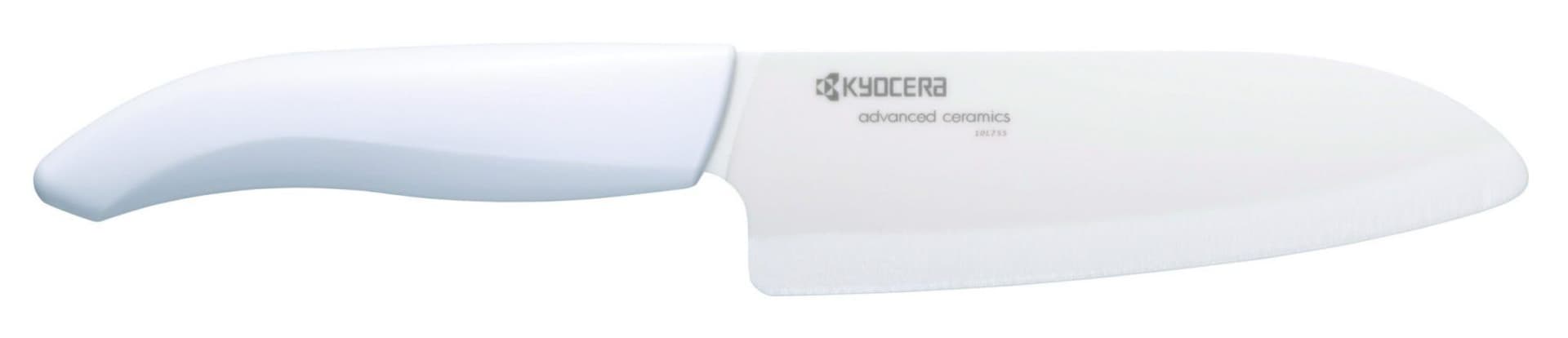 KYOCERA Комплект от 2 бр керамични ножове с бяло острие/бяла дръжка