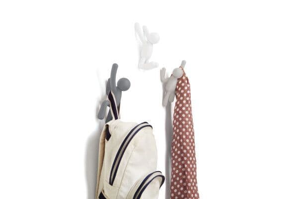 UMBRA Комплект от 3 бр закачалки за стена “BUDDY“ – 3 цвята