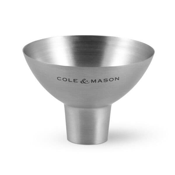COLE&amp;MASON Стоманена фуния за пълнене