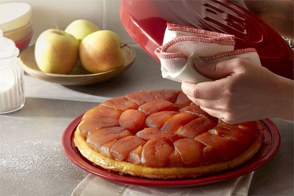 EMILE HENRY Керамичен сет за Тарт Татен „TARTE TATIN SET“ – Ø 33 см – цвят черен