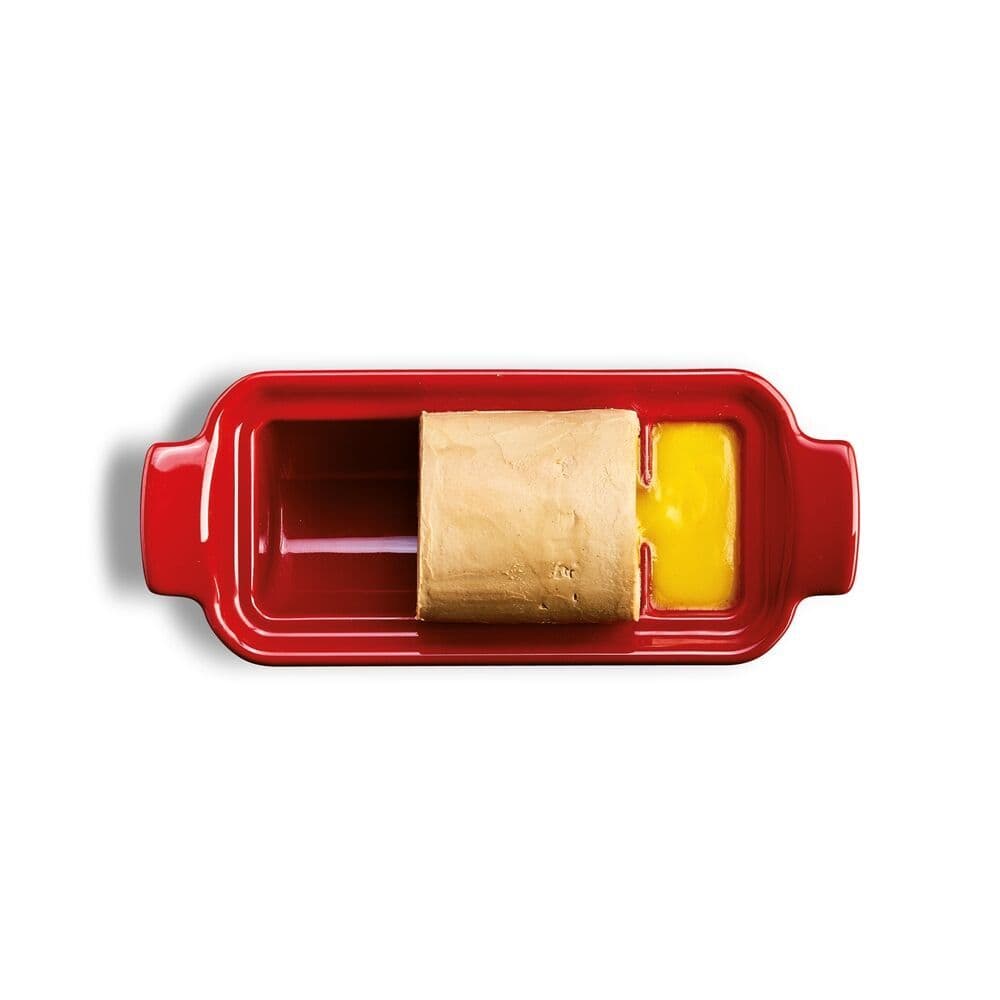 EMILE HENRY Керамична форма за терин „MEDALLION TERRINE“ – 24,5 х 10 см – цвят бял