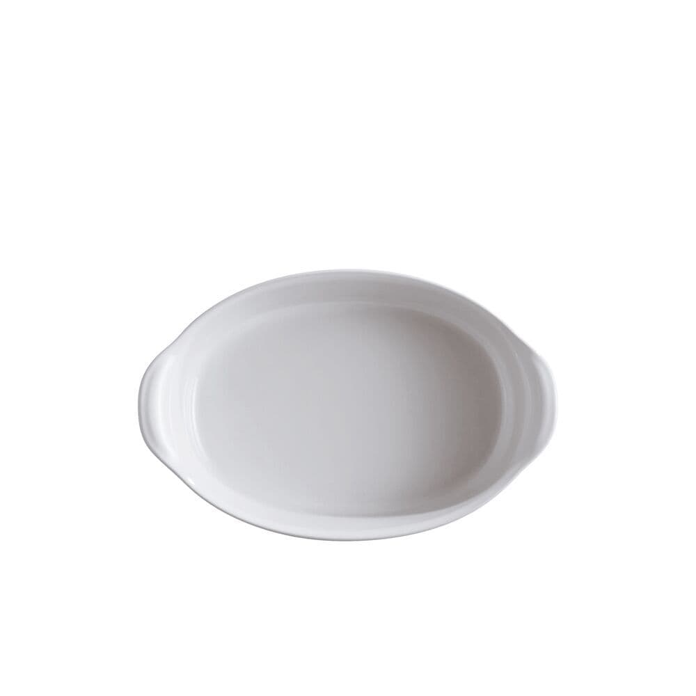 EMILE HENRY Керамична тава „SMALL OVAL OVEN DISH“ – цвят бял