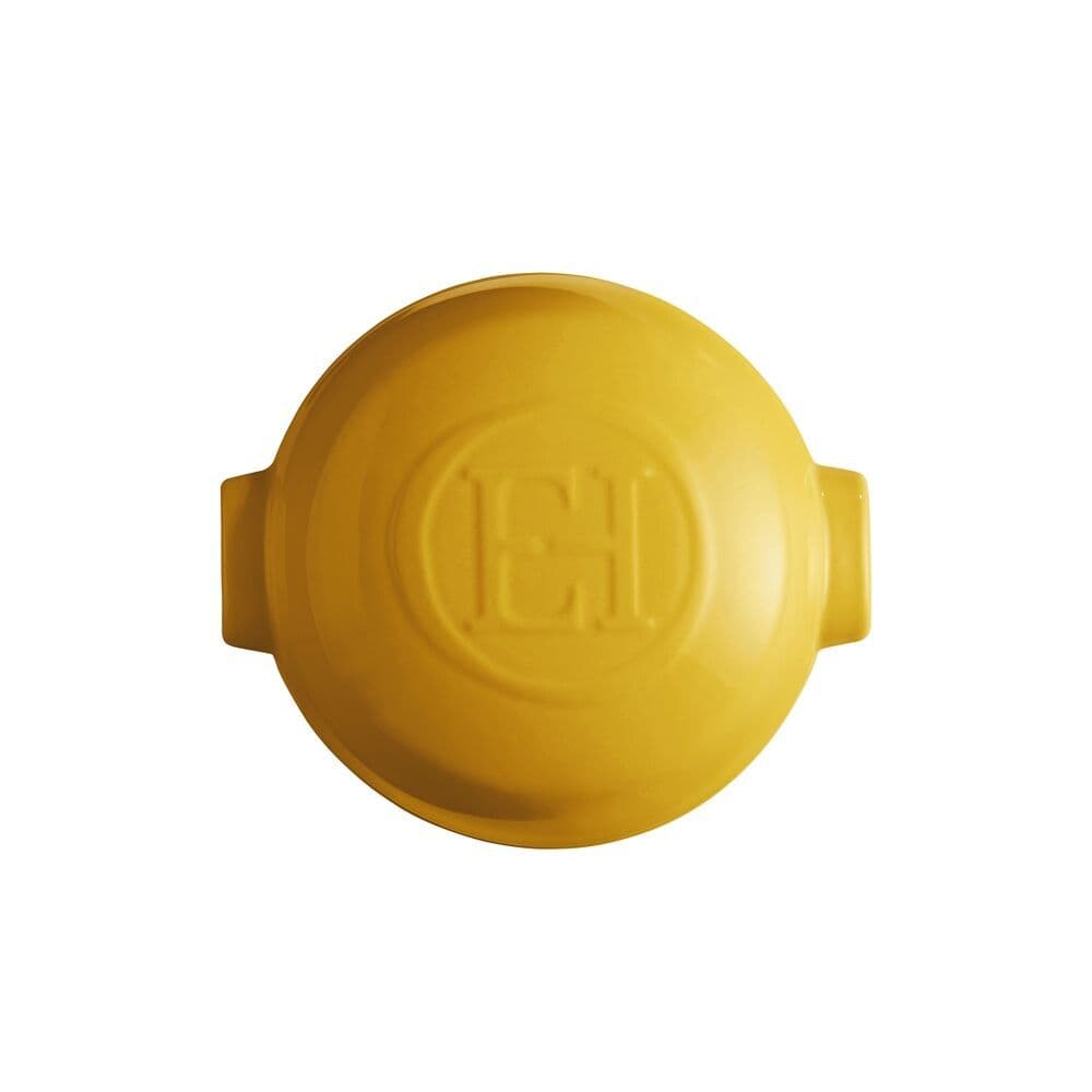 EMILE HENRY Форма за печене с капак „CHEESE BAKER“ – Ø 19 см – цвят жълт