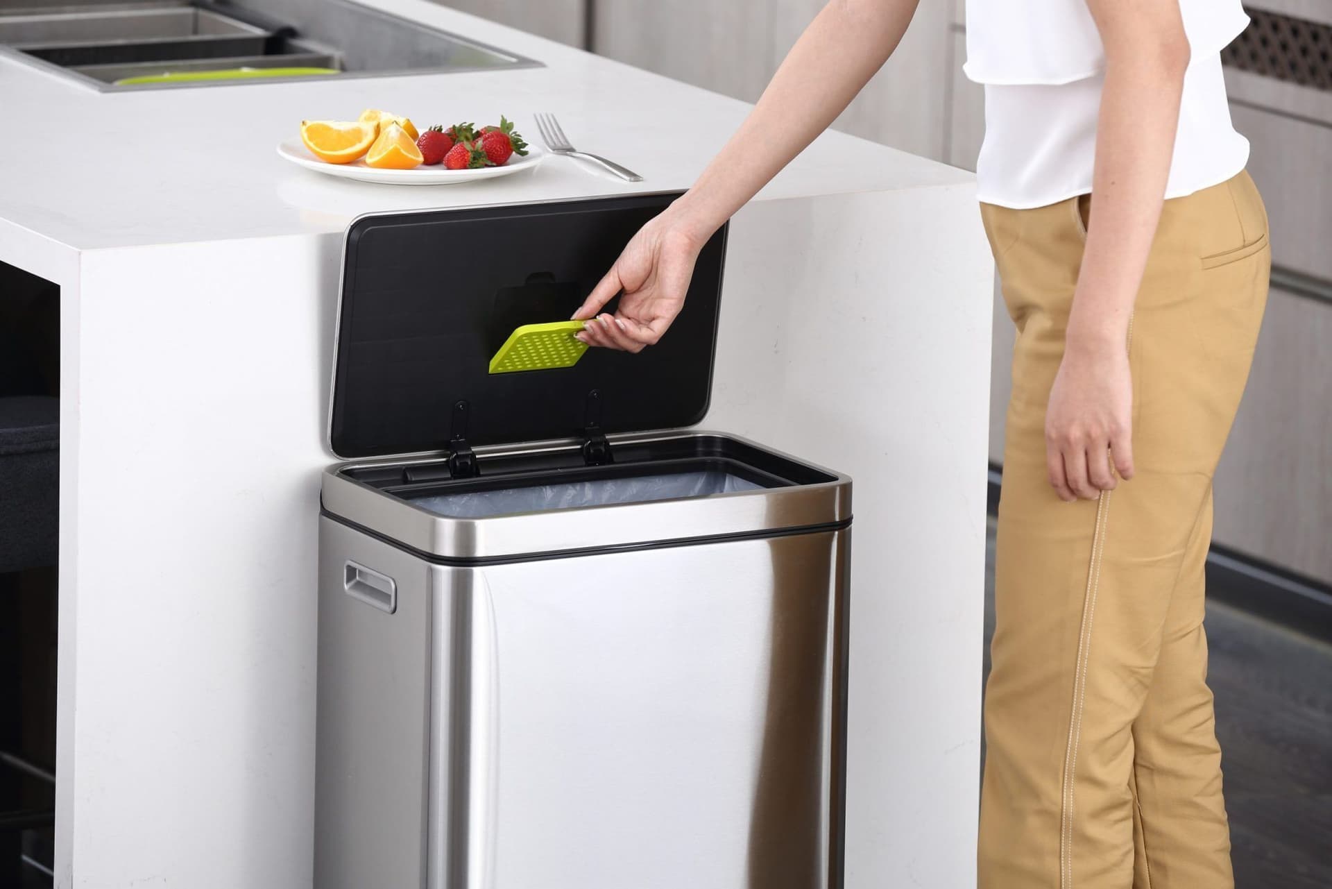 EKO Кош за отпадъци с педал “X-CUBE“- 45 литра – мат